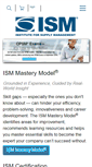 Mobile Screenshot of instituteforsupplymanagement.org